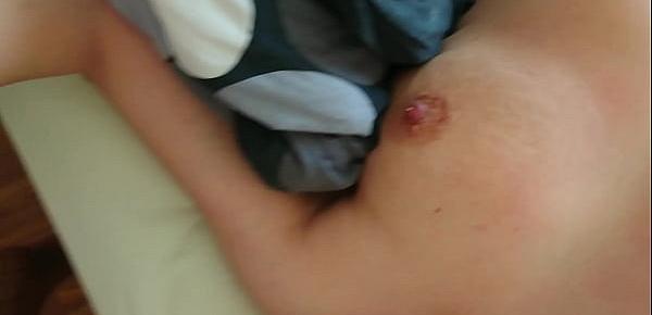  CUMSHOT ON MY WIFE WITH RING VIBRATOR